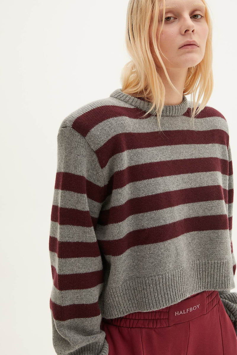 ALICE CREW NECK - HALFBOY - KNIT ROUND NECK