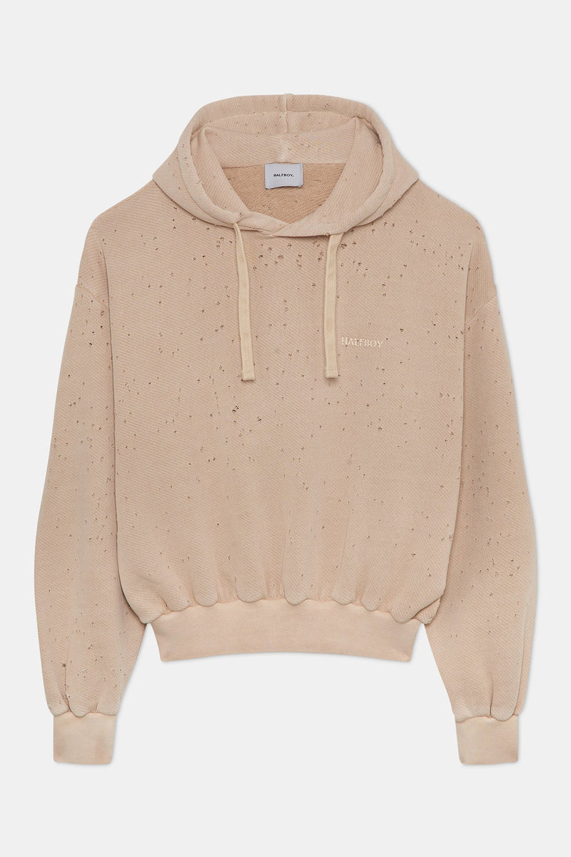 HOODIE FLEECE CROP - HALFBOY - FLEECES