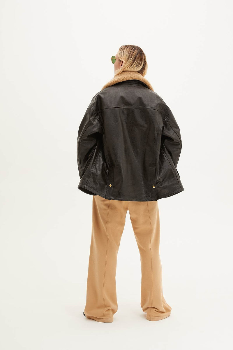 LEATHER PARKA - HALFBOY - LEATHER JACKET