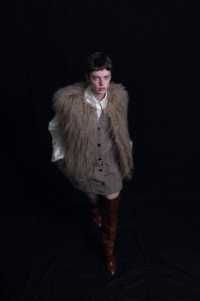 MONGOLIA VEST - HALFBOY - LEATHER VEST