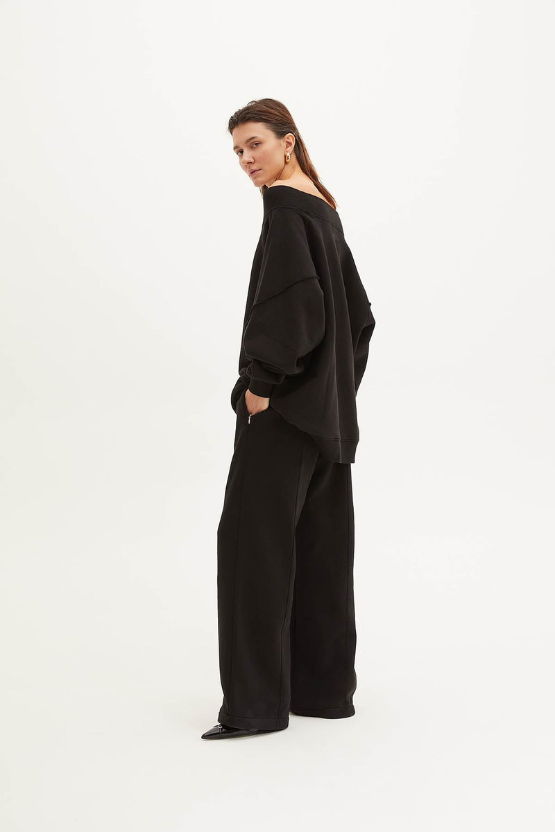 OFF SHOULDER DRESS - HALFBOY - SWEATSHIRT DRESS