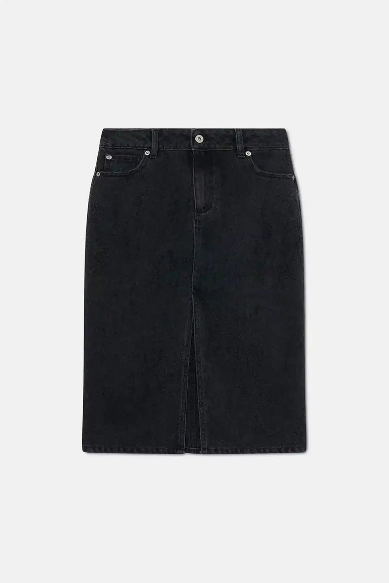 PENCIL SKIRT - HALFBOY - DENIM SKIRT